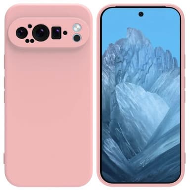 Liquid silikone cover Google Pixel 9 Pro - Pink