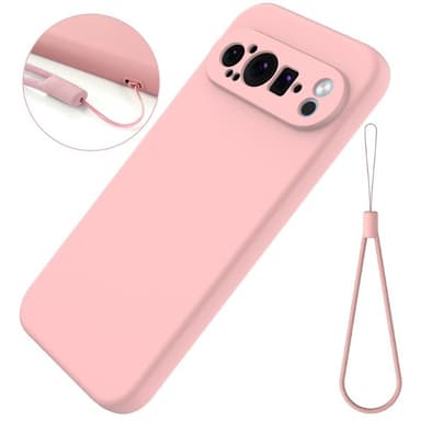 Liquid silikone cover Google Pixel 9 Pro - Pink
