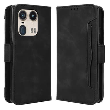 SKALO Motorola Edge 50 Ultra 6-RUM Pungetaske - Sort