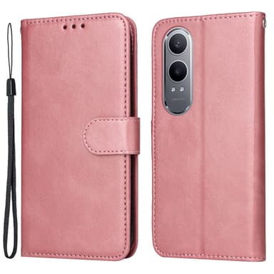 SKALO OnePlus Nord CE4 Lite 5G PU-læder Pungetui - Pink