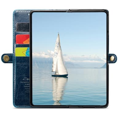 CaseMe Samsung Z Fold6 Pungetui - Blå