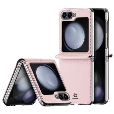 DUX DUCIS Samsung Z Flip6 Bril-Series Fold Cover - Pink