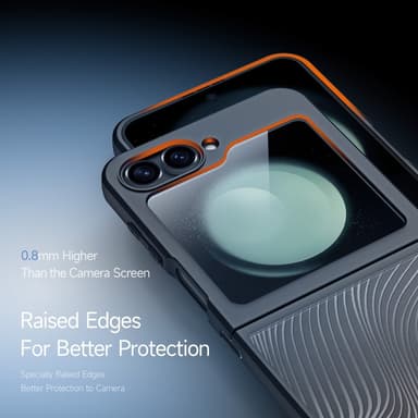 DUX DUCIS Samsung Z Flip6 Aimo Series Cover - Sort