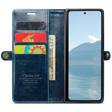 CaseMe Samsung Z Fold6 Pungetui - Blå