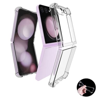SKALO Samsung Z Flip6 TPU Clear Hybrid Cover - Gennemsigtig