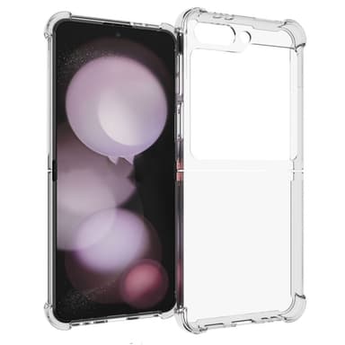 SKALO Samsung Z Flip6 TPU Clear Hybrid Cover - Gennemsigtig
