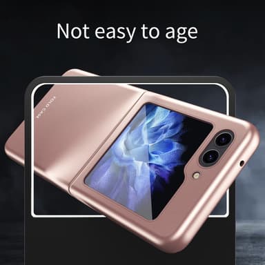 SKALO Samsung Z Flip6 Ultratynd Skin-touch Fold Cover - Lilla