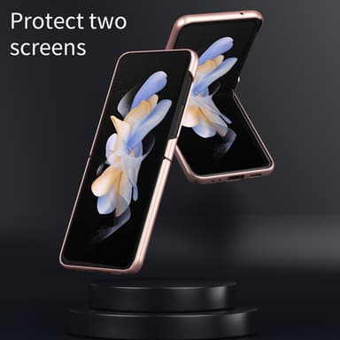 SKALO Samsung Z Flip6 Ultratynd Skin-touch Fold Cover - Lilla