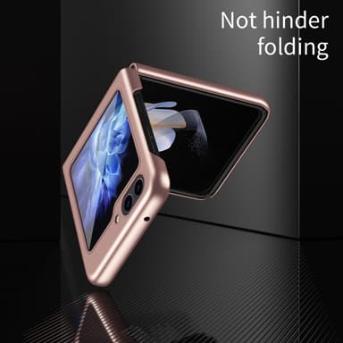 SKALO Samsung Z Flip6 Ultratynd Skin-touch Fold Cover - Lilla