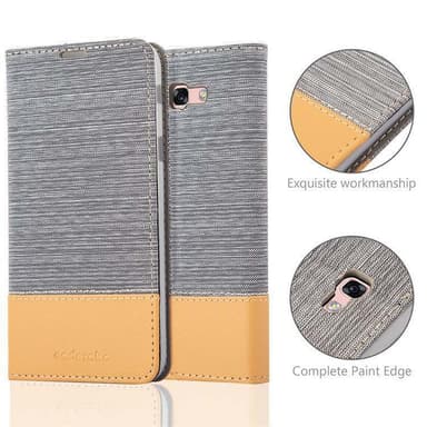 Samsung Galaxy A7 2017 Pungetui Cover Case (Grå)