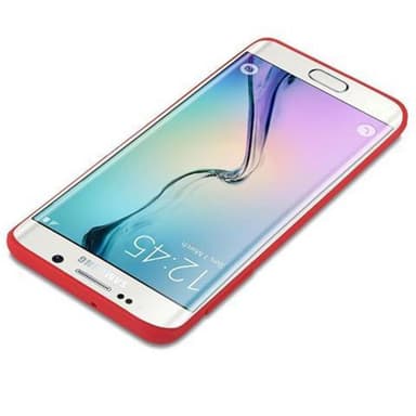 Cover Samsung Galaxy S6 EDGE PLUS Etui Case (Rød)