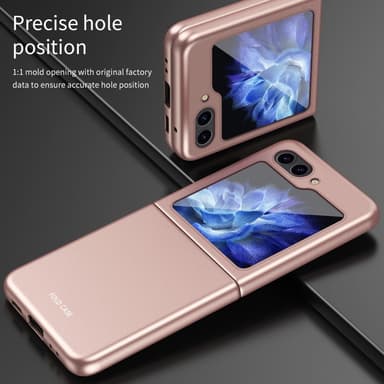 SKALO Samsung Z Flip6 Ultratynd Skin-touch Fold Cover - Lilla