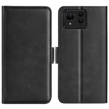 SKALO Asus Zenfone 11 Ultra 5G Premium Wallet Flip Cover - Sort
