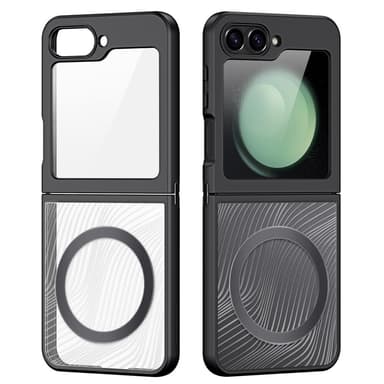 DUX DUCIS Samsung Z Flip6 Aimo Series Magnetic Ring Cover - Sort