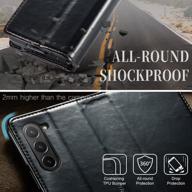 CaseMe Samsung Z Fold6 Pungetui - Sort