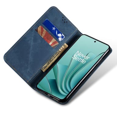 SKALO OnePlus Nord CE4 Lite 5G Jeans Flip Cover - Blå