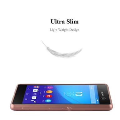 Sony Xperia M5 Cover Etui Case (Guld)