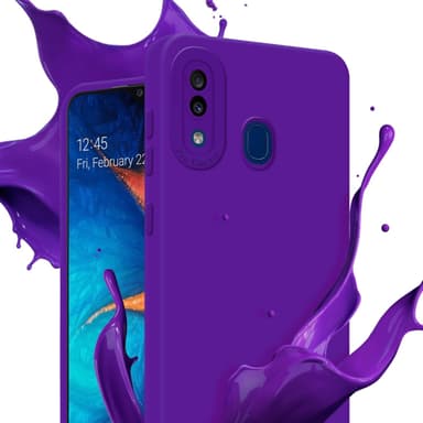 Samsung Galaxy A20 / A30 / M10s Cover Etui Case (Lilla)