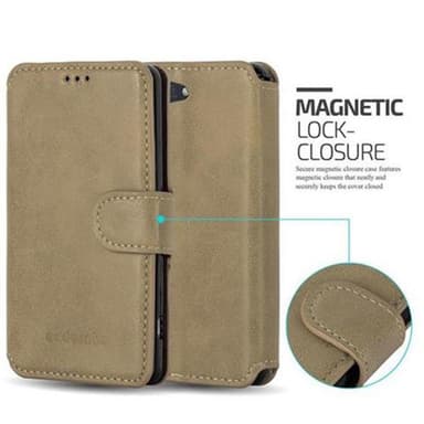 Sony Xperia Z3 COMPACT Pungetui Cover Case (Brun)