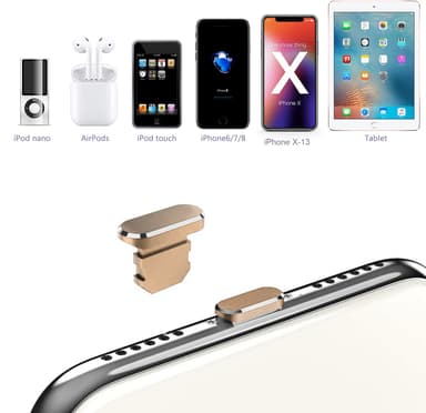 Beskyttelsescover til iPhone Støvtæt stik