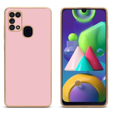 Samsung Galaxy M31 Cover Etui Case (Lyserød)