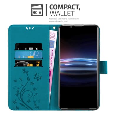 Sony Xperia PRO-I Pungetui Cover Case (Blå)