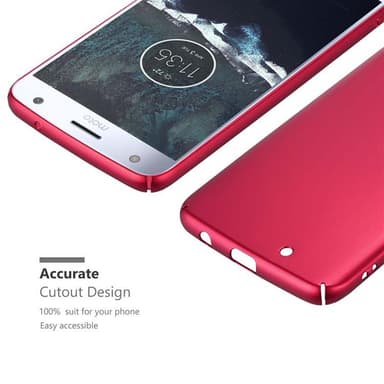 Motorola MOTO X4 Cover Etui Case (Rød)