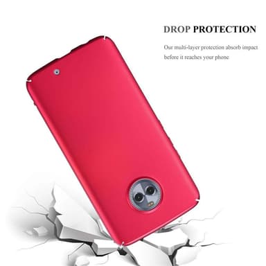 Motorola MOTO X4 Cover Etui Case (Rød)