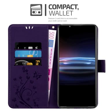 Sony Xperia PRO-I Pungetui Cover Case (Lilla)
