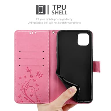 iPhone 13 PRO MAX Pungetui Cover Case (Lyserød)