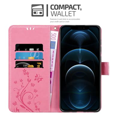 iPhone 13 PRO MAX Pungetui Cover Case (Lyserød)