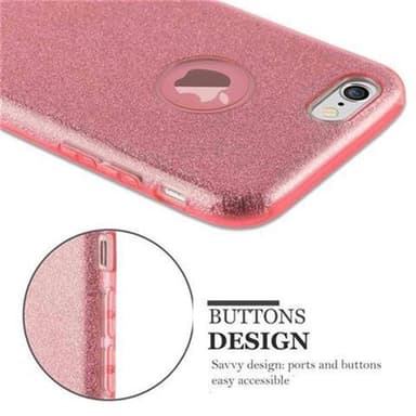iPhone 6 / 6S Cover Etui Case (Lyserød)