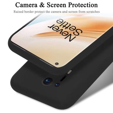 OnePlus 8 PRO Cover Etui Case (Sort)