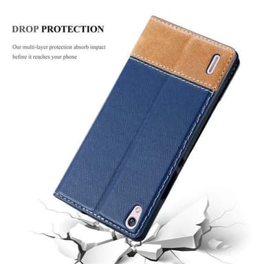 Huawei ASCEND P7 Etui Case Cover (Blå)