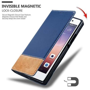 Huawei ASCEND P7 Etui Case Cover (Blå)