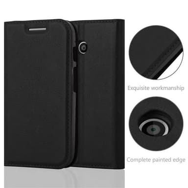 Motorola MOTO E1 Cover Etui Case (Sort)