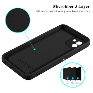 Samsung Galaxy A03 Cover Etui Case (Sort)