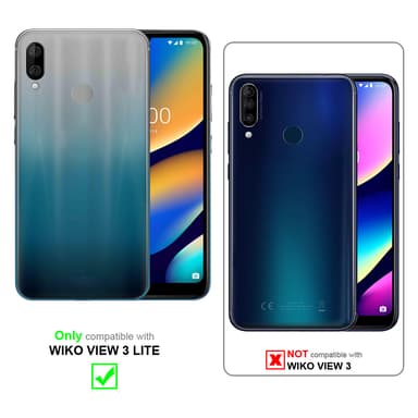 WIKO VIEW 3 LITE 3x Skærmbeskytter Beskyttelsesglas