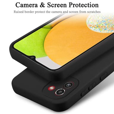 Samsung Galaxy A03 Cover Etui Case (Sort)