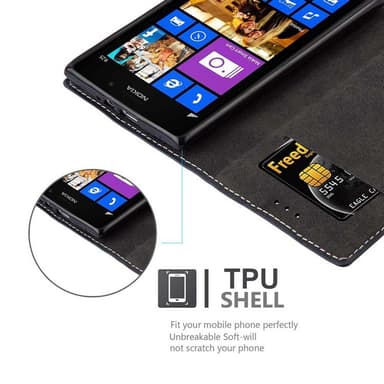 Nokia Lumia 925 Etui Case Cover (Blå)