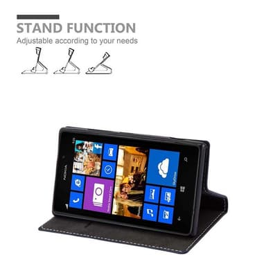 Nokia Lumia 925 Etui Case Cover (Blå)