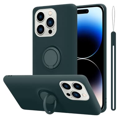 iPhone 14 PRO Cover Etui Case (Grøn)