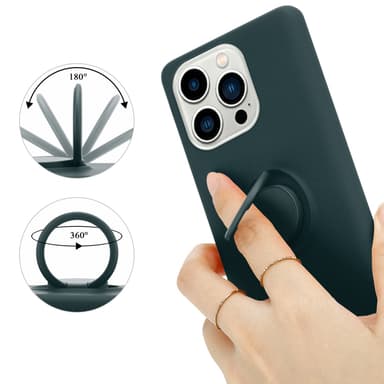iPhone 14 PRO Cover Etui Case (Grøn)