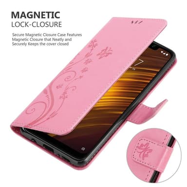 Xiaomi Pocophone F1 Pungetui Cover Case (Lyserød)