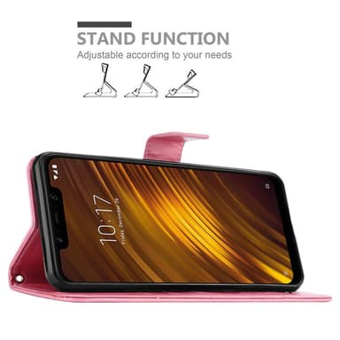 Xiaomi Pocophone F1 Pungetui Cover Case (Lyserød)