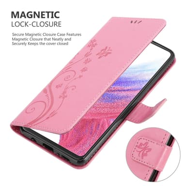 Samsung Galaxy A53 5G Pungetui Cover Case (Lyserød)
