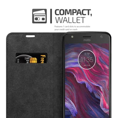 Motorola MOTO X4 Cover Etui Case (Grå)