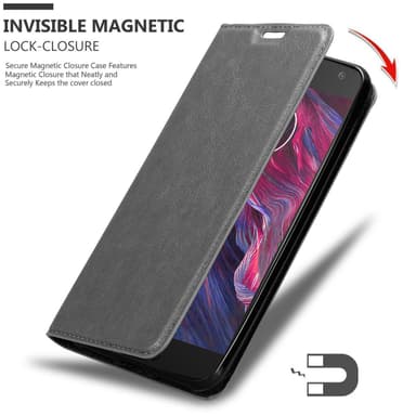Motorola MOTO X4 Cover Etui Case (Grå)