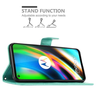 Motorola MOTO G22 Pungetui Cover Case (Blå)