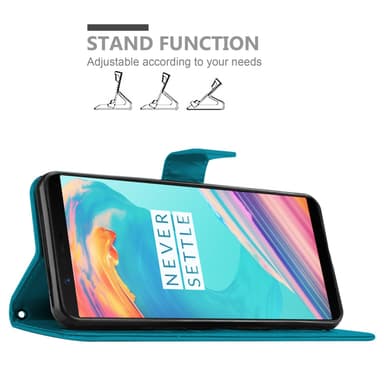 OnePlus 5T Pungetui Cover Case (Blå)